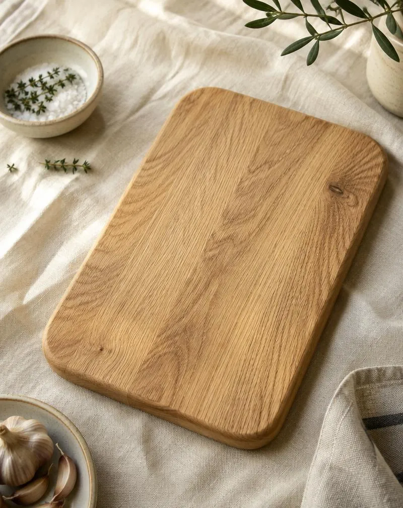 Everyday oak chopping board